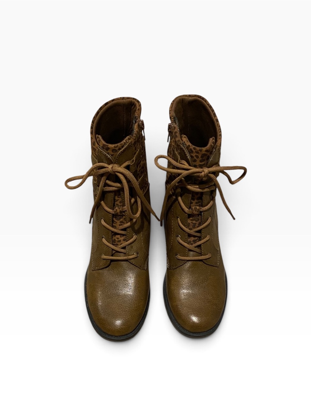 Baretraps ankle boots combining an olive brown/cognac - Picture 2 of 9